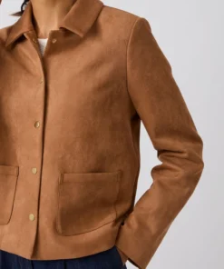 Veste suédine