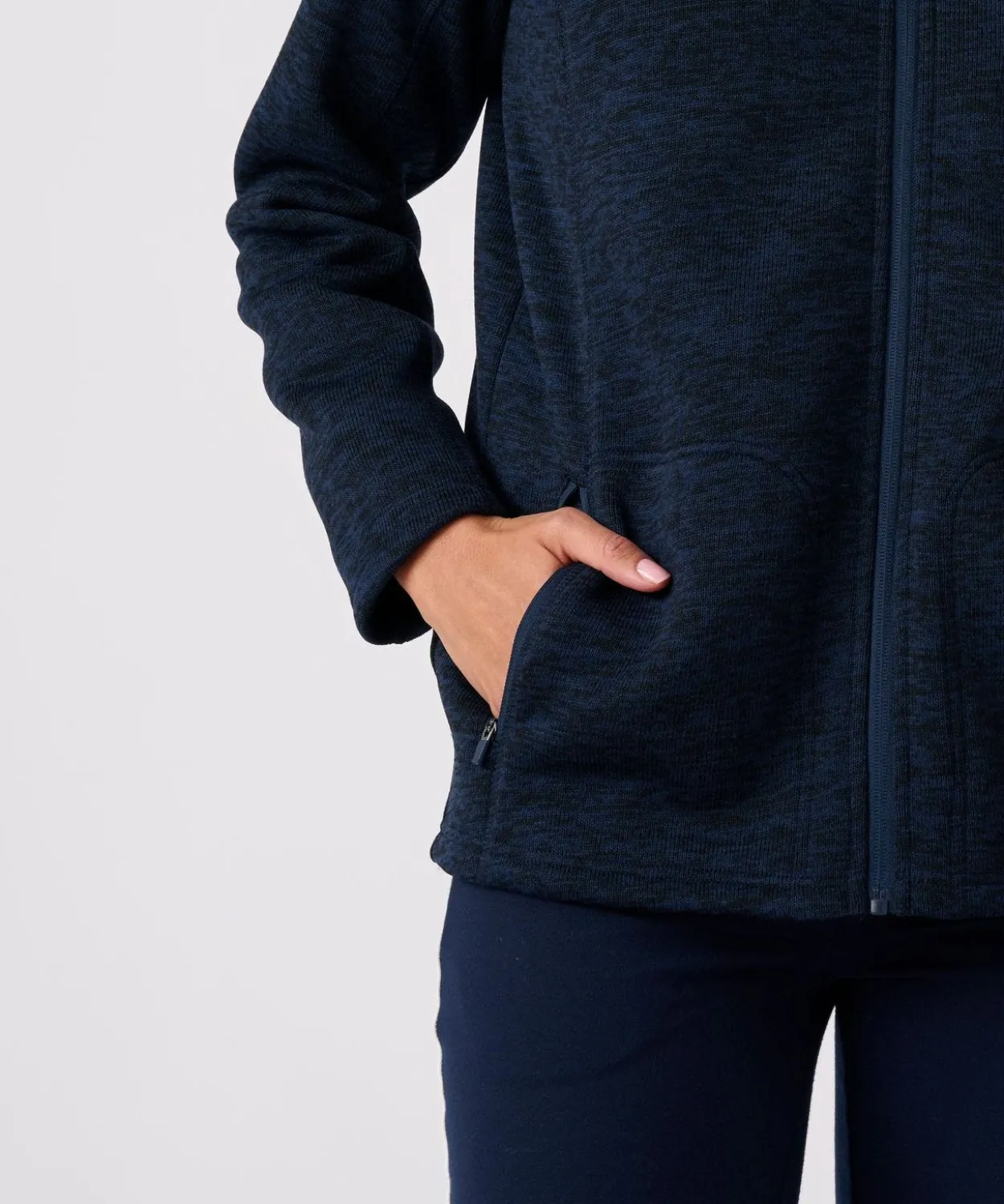 Veste zippée Thermolactyl en maille polaire
